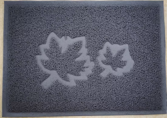 Tapis de porte antidérapant en PVC gaufré