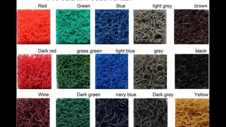 Tapis de sol en PVC avec support en mousse, très populaire en 2021