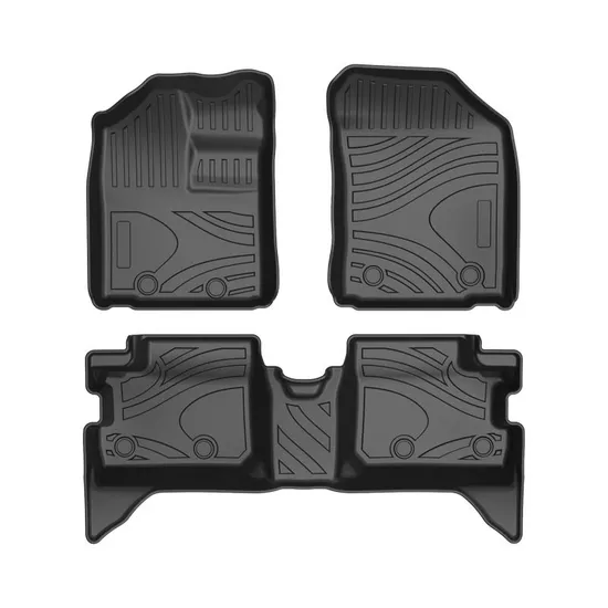 Tapis de sol de voiture imperméables 3D 5D TPE, personnalisés et de luxe, pour Toyota Wigo 2015